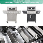 Grill Replacement Parts for Cuisinart 2556, GAS9556AS, GAS9456AS, GAS2456AS, GAS2556AS, GAS1456ASO, Grill Burner, Heat Plate Parts for Cuisinart 3-In-1 GAS9556AS 5 Burner Propane with Side Burner