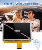 8" Touch Screen with LCD Digitizer Navigation Radio Replacement for Chevy GMC 2014-2018 Silverado Sierra, 2015-2019 Tahoe Yukon Suburban Colorado Canyon, 2017-2019 Acadia Terrain Replace # DJ080PA-01A