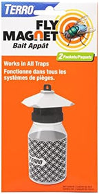 TERRO T382 Fly Magnet Replacement Bait - 20 Fly Magnet Trap Attractants