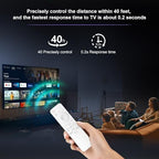 Voice Recharageable Remote for Samsung-Smart-TV-Remote-Control, Replacement Compatible for Samsung Frame QLED Crystal UHD Solar Smart TVs
