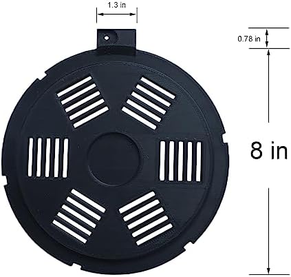 Replacement Base Cover Compatible Instant Pot 6 8 Quart Accessories Black