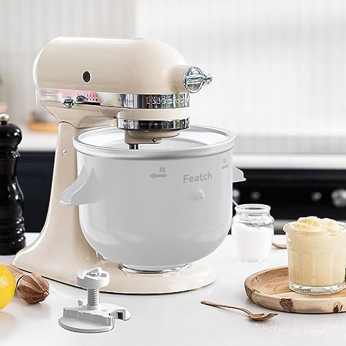 Replacement Ice Cream Maker Parts for Kitchenaid Mixer Ice Cream Maker Attachment - Drive Assembly Replacement for Kitchenaid Ice Cream Maker Rack