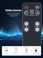 Replacement Remote Control Compatible for Polk Audio Video Soundbar Speaker System FR1 DSB1 D581 RE95201 E9520-1 Sound Bar Remote Controller
