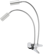 Microscope Accessories kit Slide Preparation camer Dual LED Gooseneck Lights Desk Lamp 5v Eye Protection Table Lamp with Computer Powerbank Microscope Accessories
