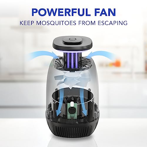 MAGGIFT Bug Zapper, Fruit Flies Trap, Electric Mosquito & Fly Zappers Fly Trap for Outdoor & Indoor for Home, Camping, Gnats, Backyard, Patio