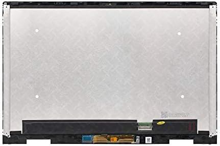 LCDOLED Replacement for HP Envy x360 15m-ed0xxx 15m-ed0000 15m-ed0013dx 15m-ed0023dx 15m-ed1013dx 15m-ed1023dx 15.6 inches FHD IPS LCD Display Touch Screen Digitizer Assembly Bezel with Control Board