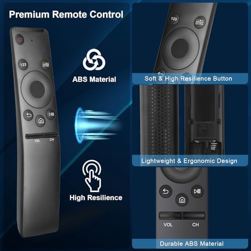 Universal for Samsung Smart TV Remote Control Replacement, Compatible All Samsung Smart TV Frame Curved Crystal LCD LED UHD Neo QLED OLED 4K 8K TV Remote