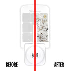 Dynatrap DT3007W Indoor Plug-in Flying Insect Trap for Flies, Fruit Flies, Moths, Gnats, and Other Flying Insects - 1 White Device + 2 Glue Cards