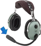 LEFXMOPHY for David Clark M7A Mic Cover, M-4 / M-7 / H10 / H20 /DC PRO-X2 / PRO-2 / DC ONE-X ENC Headset Aviation Microphone Replacement Pop Filter Protector, 3pack Windscreen