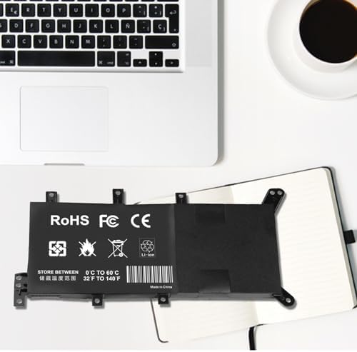 Fancy Buying C21N1347 Laptop Battery Replacement for Asus X555 X555L X555LA X555LD X555LN A555L K555L Y583LD W519LD K555LD K555LA R556L VM590L Series 2ICP4/63/134 [7.6V/5000mAh/38Wh]