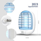 Home & Office Bug Zapper, Insect Traps for Indoors – Ideal for Kids & Pets, Kitchens, Bedrooms, & Baby Rooms (2-Pack)