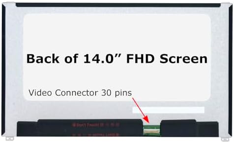 SCREENARAMA New Screen Replacement for LP140WF7(SP)(H1) for Dell, FHD 1920x1080, IPS, Matte, LCD LED Display with Tools