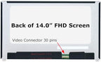 SCREENARAMA New Screen Replacement for LP140WF7(SP)(H1) for Dell, FHD 1920x1080, IPS, Matte, LCD LED Display with Tools