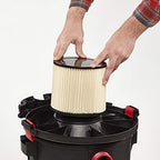 CRAFTSMAN CMXZVBE38854 General Purpose Wet Dry Vac Replacement Vacuum Filter for Most Shop-Vac Branded Shop Vacuums, Friction Fit Installation, Traps General Debris