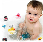 XY-WQ Rubber Duck 150 Pack for Jeeps Bath Toy Assortment - 2.3 Inch Bulk Floater Duck for Kids - Baby Showers Accessories - Party Favors, Birthdays, Bath Time, and More (50 Varieties)