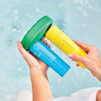 FROG Serene Floating System for Hot Tubs - Quick & Easy Prefilled Hot Tub Sanitizer - Hot Tub Maintenance System with Sanitizing Minerals & Bromine