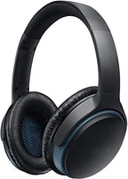 SoloWIT Protein Leather Earpads Cushions for Bose Headphones, Replacement Ear Pads for Bose QuietComfort 15 QC15 QC25 QC2 QC35/Ae2 Ae2i Ae2w/SoundTrue & SoundLink Around-Ear Series - Black&Blue