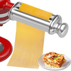Pasta Roller for All KitchenAid Stand Mixer, Electric Dough Roller with 8 Different Thickness Adjustments, Stainless Steel Pasta Paker Attachment Kitchen Aid Accessories and Attachments