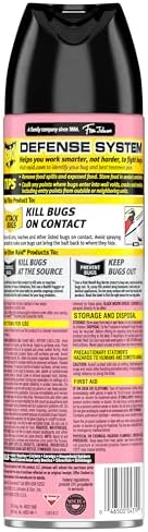 Raid Ant & Roach Aerosol Bug Spray, Water-Based Formula Insecticide With No Greasy Residue, Kills On Contact, 17.5 oz