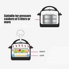 Stackable Stainless Steel Insert Pans - 6QT Instant Pot Accessories, 3 Tier Handle, Pot, Steamer, Pressure Cooker Cookware