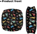 Dinosaur Walker Seat Cover for Seniors - Cute Pattern Rollator Accessories With Backrest Cover - Decorative Gifts for Men