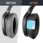 SOULWIT Cooling Gel Replacement Earpads for Sony WH-H910N H910 h.Ear on 3 Wireless Noise-Canceling Headphones, Ear Pads Cushions with Noise Isolation Foam - Black