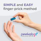 Peekaboo Early Gender at Home DNA Test, Over 99% Accurate, Test as Early as 6 Weeks Pregnant, Includes Lab Fee