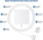 Mac Book Air Charger, Replacement 45W T-Tip AC Power Adapter for Charging Mac Book Air 11-inch and 13-inch