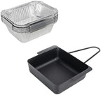 Grill Drip Pan for Nexgrill 720-0830X 720-0830H 720-0888 720-0888S 720-0896B 720-0896 Grease Tray Replacement Pars for Cuisinart CGG-7400 with 15 Pack Aluminum Foil Liners