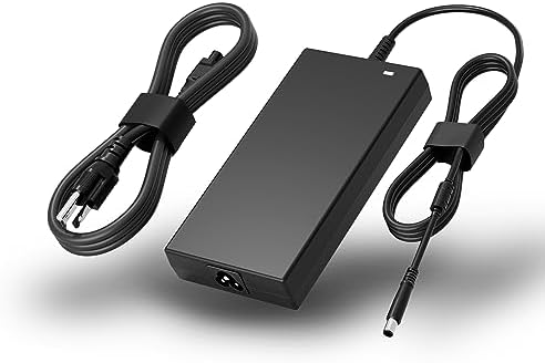 180W Laptop Charger Replacement for Dell Precision Series,Dell Alienware Laptop Charger Compatible with 13 15 17 R1 R2 G3 G5 G7 Series；2320 2350 3579 3379 5587 5590 7510 7588 7590 7710，OptiPlex 3011