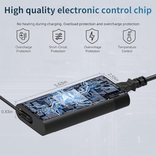 Replacement 150W HP Laptop Charger for HP ZBook 15 16 17 15u 15v G3 G4 G5 G6 G7 G8 G9 ZBook Studio G3 G4 G5 G6 G7 G8 OMEN by 15 17 Pavilion Gaming 15 17 AC Adapter Charger
