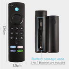 Upgrade Replacement Voice Remote (L5B83G) for FireStick 3rd Gen, Smart TV Stick/4K Max, Lite, Fire TV Cube & Cube Max, Fire TV 3rd Gen Pendant (Includes 2 Batteries)
