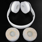 SoloWIT Cooling Gel Replacement Ear Pads Cushions for Beats Solo 2 & Solo 3 Wireless On-Ear Headphones, Solo2 Solo3 Earpads with High-Density Noise Isolation Foam, Added Thickness - White