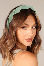 WOVOWOVO 4 Pieces Braided Headband for Women Girls Fashion Hairband for Women's hair Wide Headbands Non Slip Hairhoop Solid Colors Accessories
