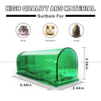 dritte Humane Mouse Trap (4pc) | Catch and Release Mouse Traps | Mice Trap No Kill for mice/Rodent Pet Safe (Dog/Cat) Best Indoor/Outdoor Mousetrap Catcher Non Killer Small Capture Cage