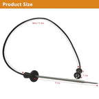 WP9755542 KitchenAid Oven Temperature Probe Sensor -Meat Thermometer Replacement for Model 9755542, Stainless Steel Food Probe Compatible with KitchenAid Ovens (Baking, Roasting, Grilling)
