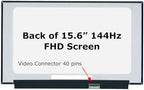 SCREENARAMA New Screen Replacement for Asus TUF Gaming A15 TUF506IU-BS71-CB 40pin 144Hz FHD 1920x1080 IPS LCD LED Display with Tools and Tape