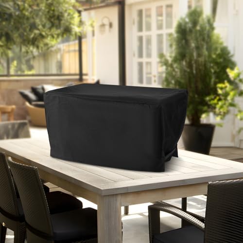Stanbroil Outdoor Waterproof Gas Grill Cover Fits Cuisinart All Foods Gas Grill, Replacement for Cuisinart CGC-21, Black