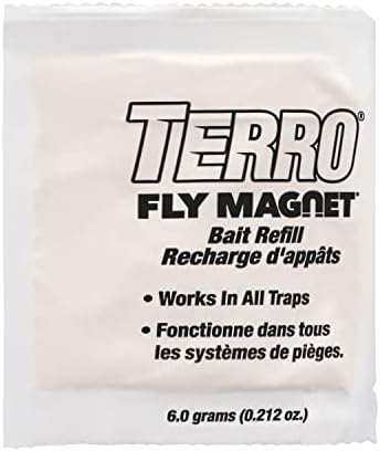 TERRO T382 Fly Magnet Replacement Bait - 20 Fly Magnet Trap Attractants