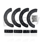 Braveboy 302565MA 302565 Rubber Paddle Kit, Replacement for 20" 21" 22" Craftsman/Murray Noma /57121MA 1687312SM Snow Thrower Fits Model 536.88150 536.885213 536.881501 & More