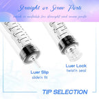 SHAOTONG 30 Gauge 1/2 Inch Luer Lock Accessories Disposable Lab Supplies, Pack of 100