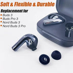 6X Eartips Replacement for OnePlus Buds 3 / Buds Pro 3 / Nord Buds 3 / Nord Buds 3 Pro Earbuds Earpad