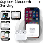 Wireless Charging Case Compatible for AirPods Pro 1st & 2nd Generation, Upgraded Replacement Wireless Charging Case Compatible with Airpods Pro 1/2(No Earbuds)