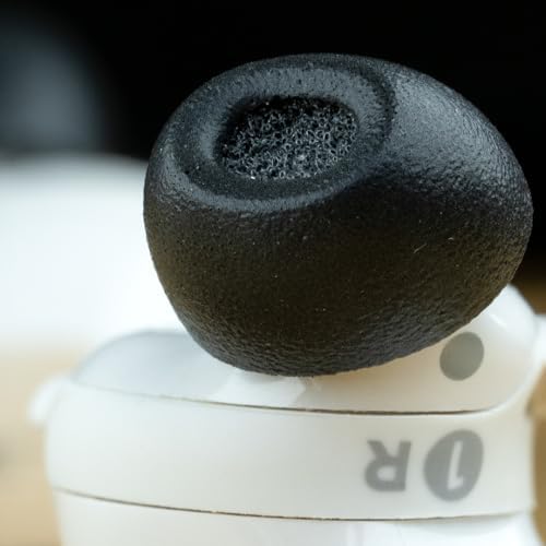 Comply Foam Ear Tips for Bose QuietComfort II and Ultra, Assorted S, M, L, 3 Pairs, Black, Ultimate Comfort, Unshakable Fit, Replacement Earbud Tip, Made in The USA