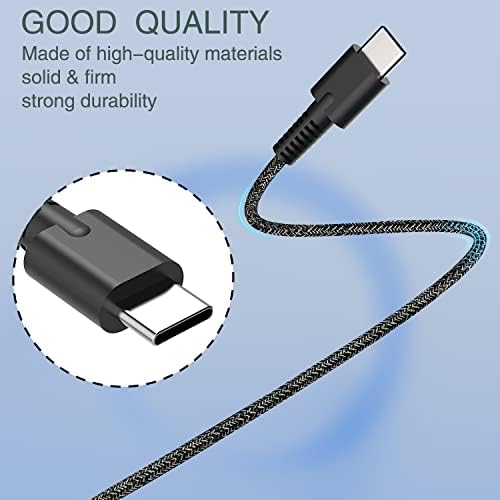New Slim HP 65W USB C Laptop Charger Replacement for HP Spectre x360, Envy, Chromebook, Elitebook x360, Pavilion, Elite x2 Travel Type C Power Cord Ac Adapter