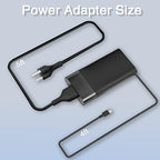 New Slim HP 65W USB C Laptop Charger Replacement for HP Spectre x360, Envy, Chromebook, Elitebook x360, Pavilion, Elite x2 Travel Type C Power Cord Ac Adapter