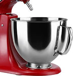 Replacement Parts 5 Quart Stainless Steel Mixer Bowl, Compatible with KitchenAid 4.5 & 5 QT Tilt-head Mixers
