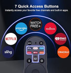 Universal Remote-Control Compatible for Vizio Smart-TV, XRT270-Remote-Bluetooth Voice Replacement Applicable with 4K Quantum Pro Vizio Smart TV V-Series M-Series and More Vizio Smart TV Models