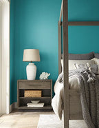 KILZ TRIBUTE Paint & Primer, Interior, Color Sample, True Teal, 8 Ounces