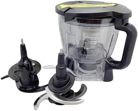 4 Blade Ninja Blender Blade Replacement Parts Compatible with 64oz(8Cup)72oz(9Cup) Food Processor Bowl Ninja Blades Auto iQ Chopping Blade 319KKU770 for Pitcher BL681A BL682 BL770AMZ and More